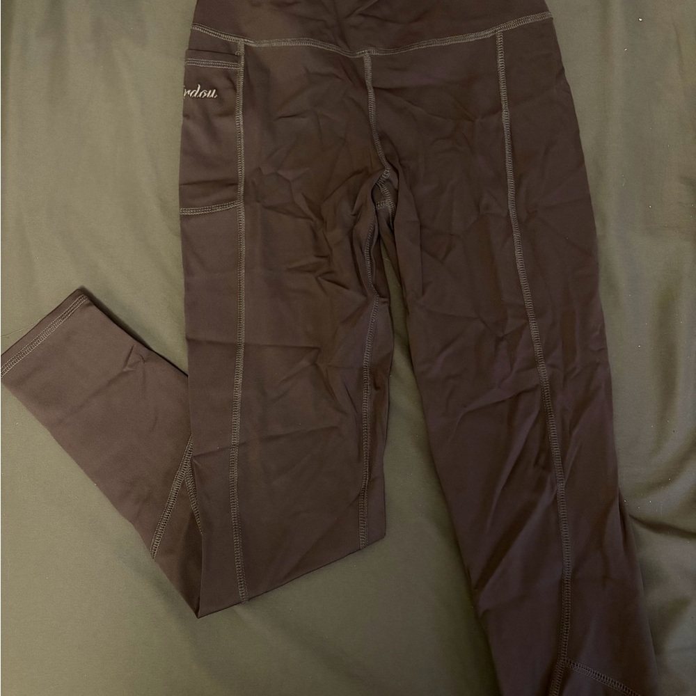 Gray Active Leggings